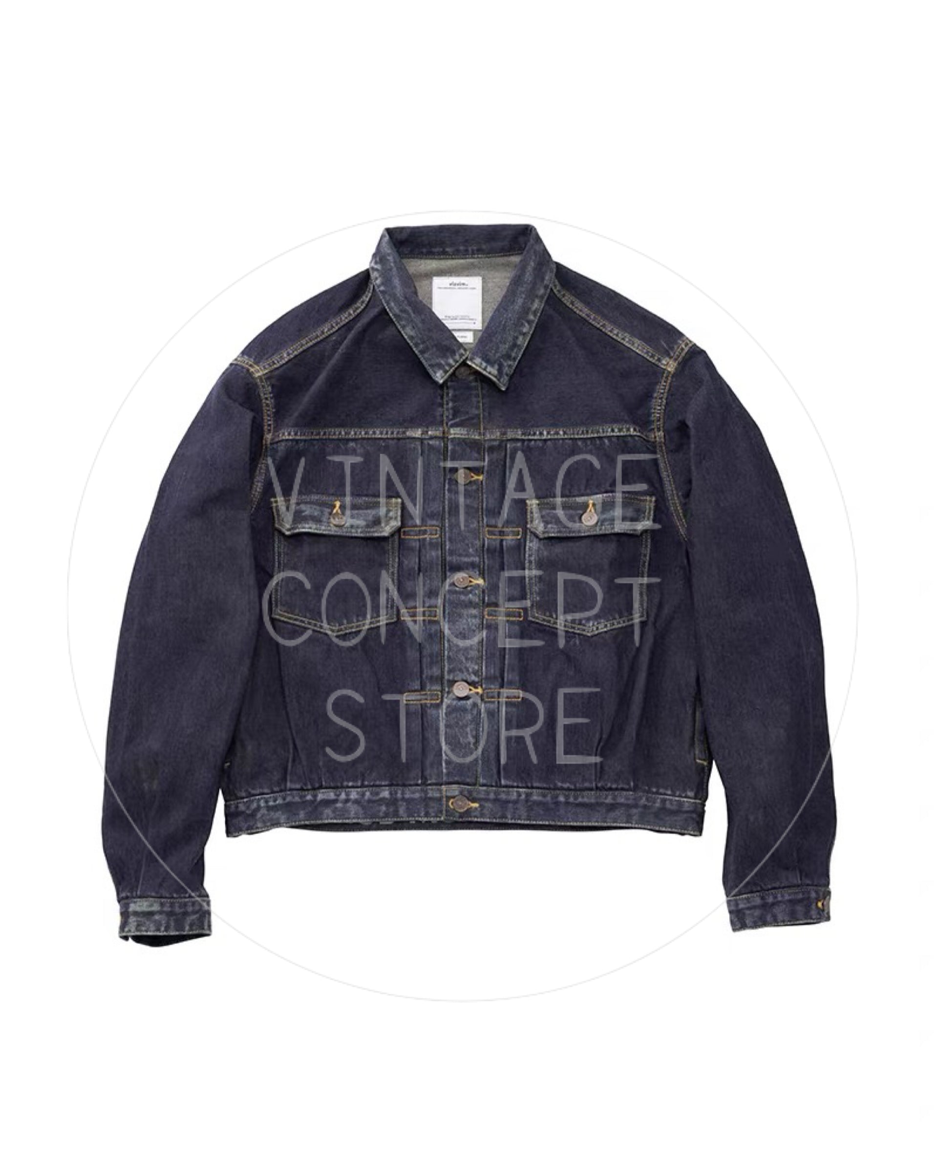 visvim 25AW SS 101X JKT DMGD MUD OD